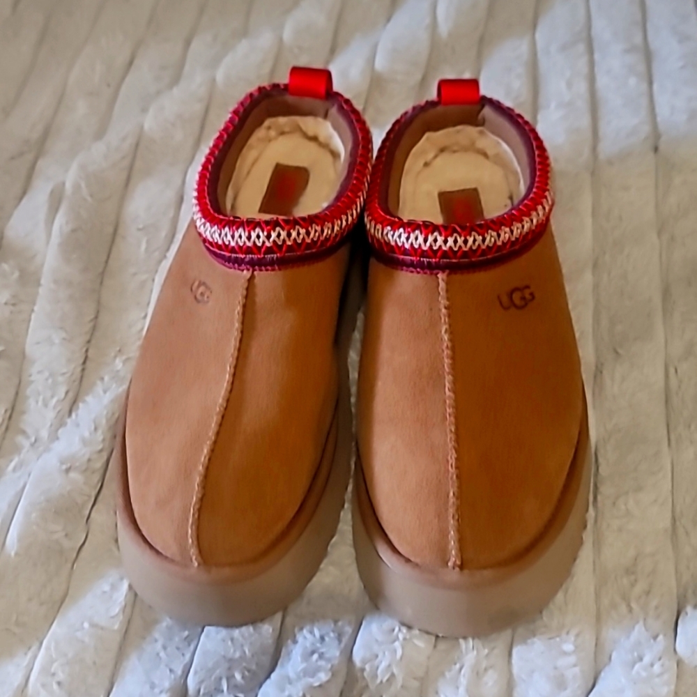 Ugg slippers chestnut color size 8